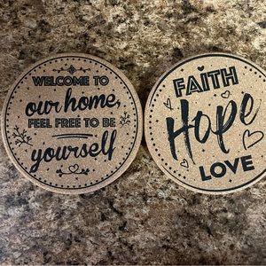 Handmade coasters